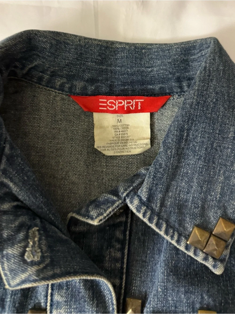 Esprit Kids Sleeveless Denim Vest